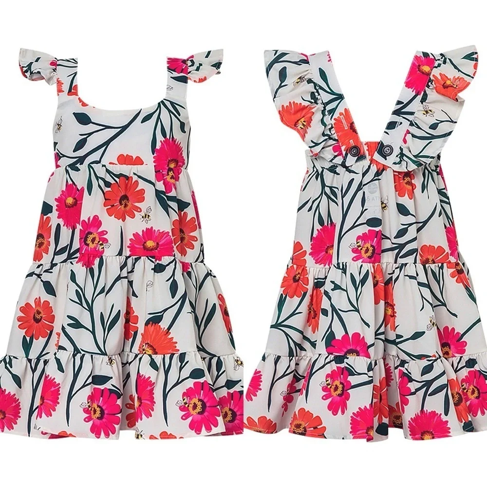 Pepita & Me CORISSIA DRESS in Abi Flora Print Sz 2 Years